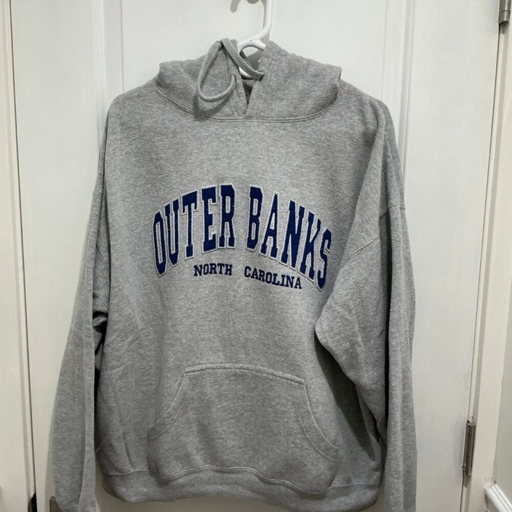 OuterBanks  Hoodie Sweatshirt, Gray, size 2XL, excellent condition